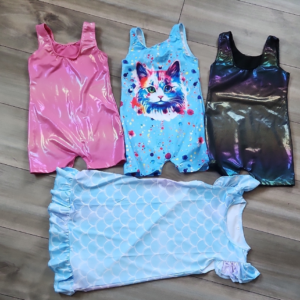 Colorful Kids' Romper and Dress Set 5/6